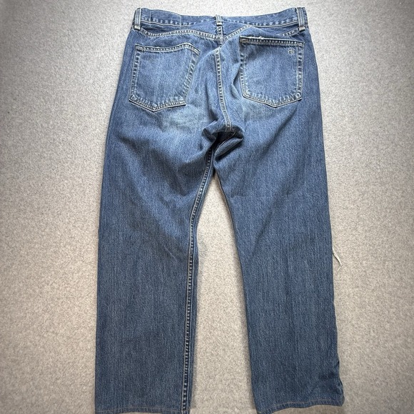 Rag & Bone‎ Jeans Mens 34 X 27 Blue Fit 3 Slim Straight Denim - Picture 4 of 10